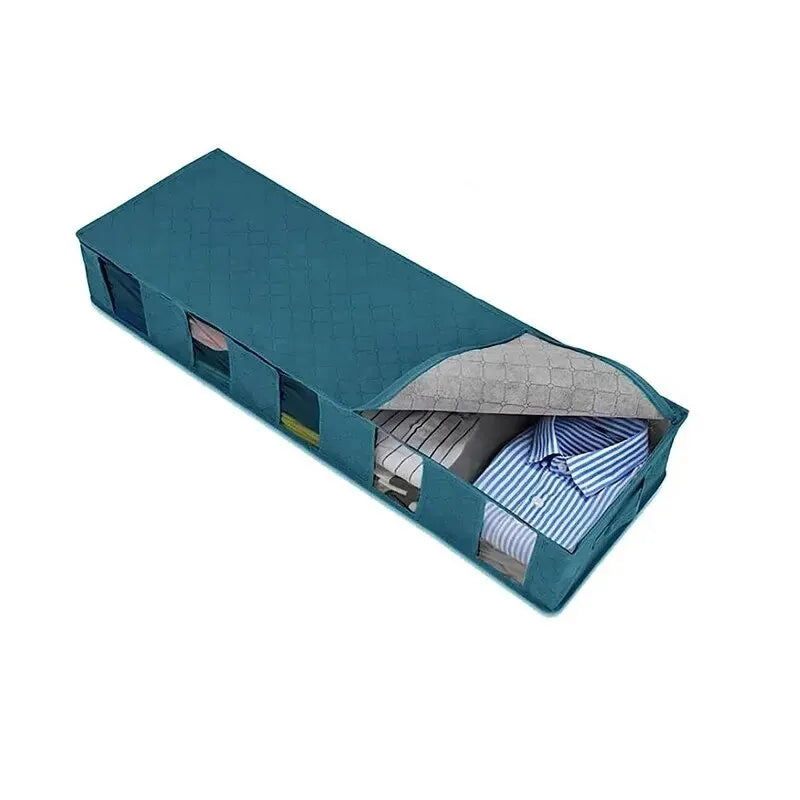 SpaceSaver Sac de rangement sous le lit | Pliable | Avec poignées | Non-tissé
