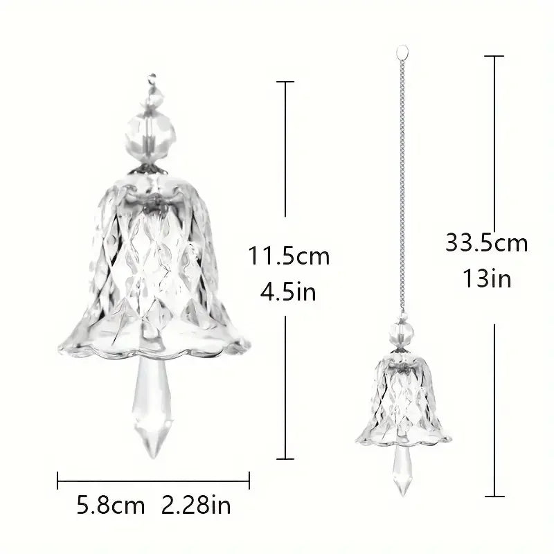 Carillon en cristal | Effet arc-en-ciel | Mobile en verre | Décoration & cadeau