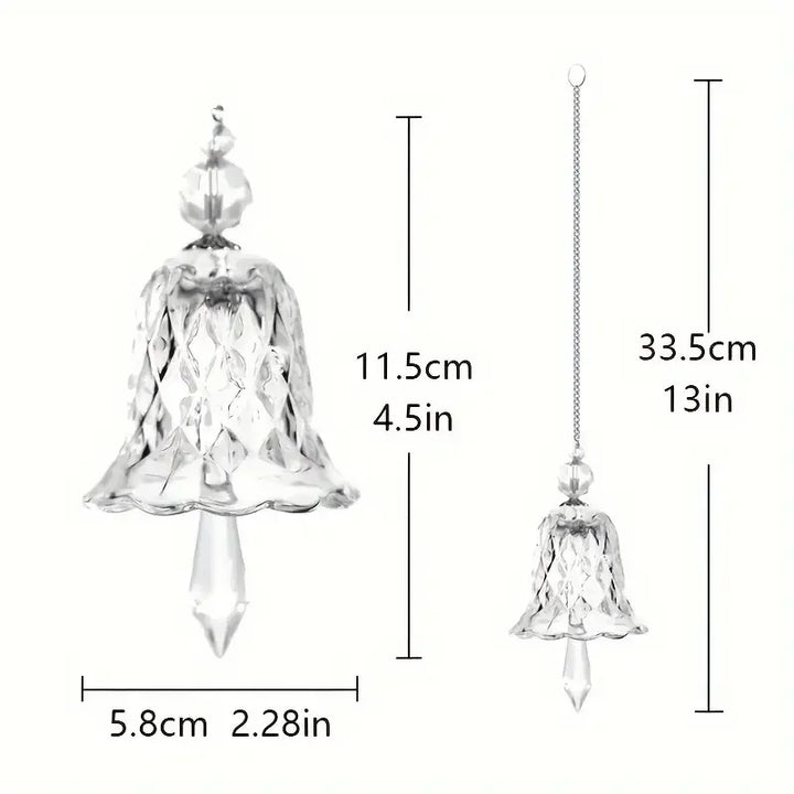 Carillon en cristal | Effet arc-en-ciel | Mobile en verre | Décoration & cadeau