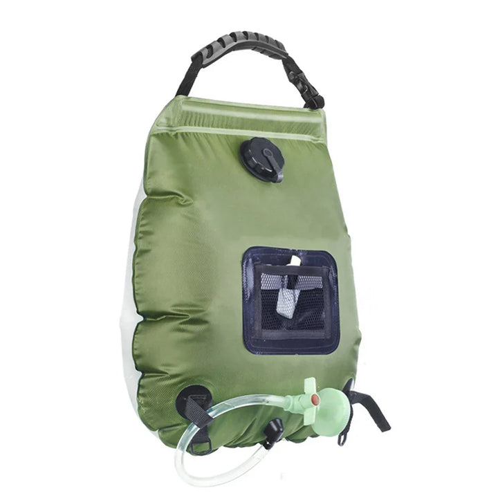 Douche Solaire SunFlow | Capacité de 20L | Portable & Auto-chauffante | Avec Douchette & Tuyau