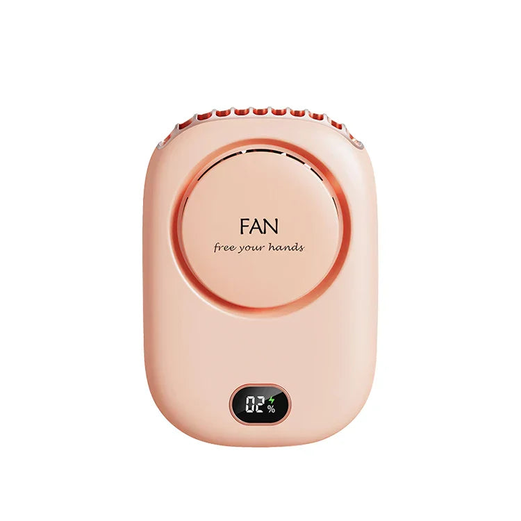 VENTIWISE Mini-Ventilateur | Turbo 3 Vitesses | Affichage LED & Batterie 2000 mAh | Compact & Rechargeable
