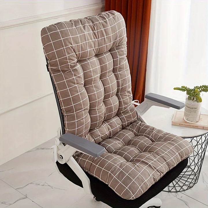 ErgoLivia | Coussin de siège ergonomique avec support lombaire | Confort & correction de posture | Pour bureau, maison & voiture