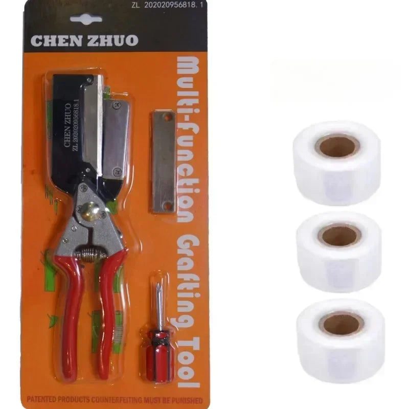 Graftorio Sécateur de greffage pour arbres fruitiers | Pour branches jusqu'à Ø 1,8 cm | Alliage d'aluminium | Greffage et coupe précis