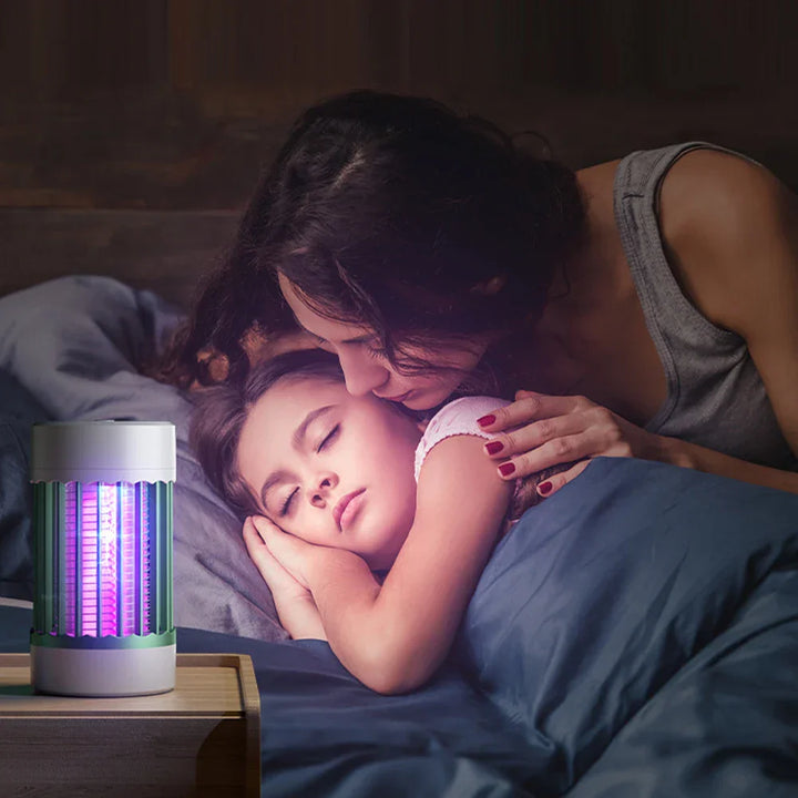 Mosqilo Protection Électrique Contre les Moustiques | Ondes Sonores Ultrasoniques | Fonctionnement USB | Compact & Silencieux | Protection à 360°