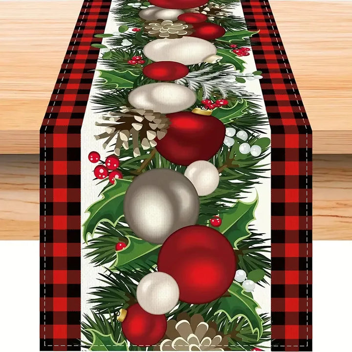 WinterTable - Nappe de Noël en lin