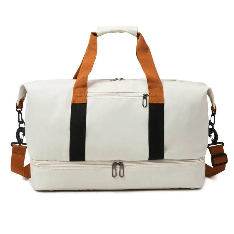 Sac de sport et de voyage Travana MoveLite | Sac d'entraînement léger avec compartiment à chaussures | 47×28×25 cm | Matériau Oxford | Pour le sport, les voyages et le quotidien
