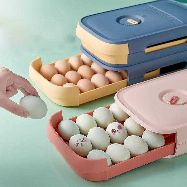 EggSlide – Gardez vos œufs frais et toujours à portée de main !