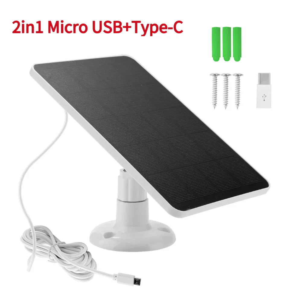 SunCharge Micro 10W Panneau Solaire | Monocristallin | Étanche IPX6 | Micro-USB | Pour Caméras, Éclairage & Petits Systèmes Solaires