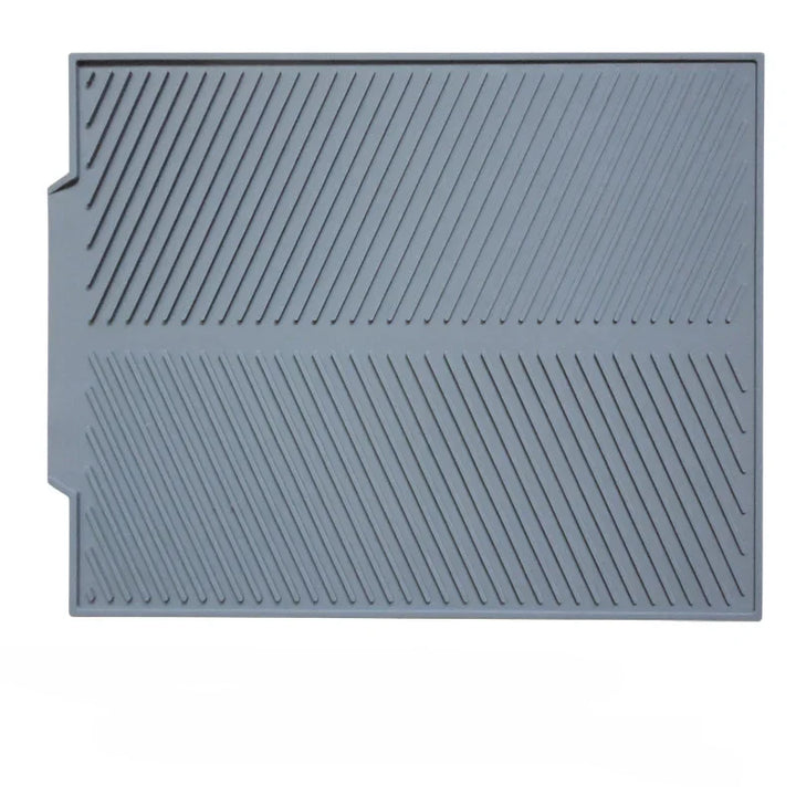 Tapis égouttoir en silicone Silidro | Antidérapant & Résistant à la chaleur | Tapis de séchage pour vaisselle, casseroles & verres | Flexible & Facile à entretenir
