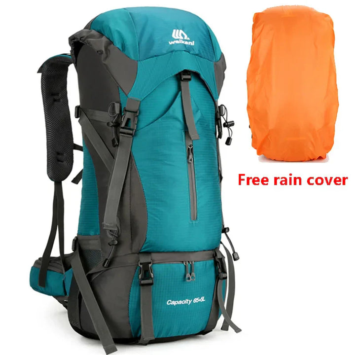 Alpivento 70L Sac à dos de trekking | Sac de camping imperméable avec protection contre la pluie | Grand sac à dos de plein air pour la randonnée, l'alpinisme et les voyages  Marque :