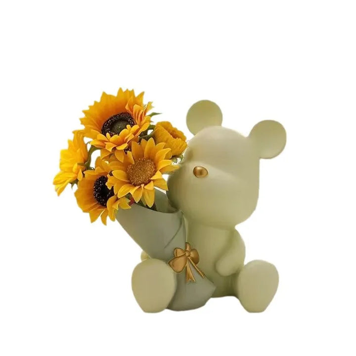 Vase Amora Bärchen | Mini Vase Bärchen | Design créatif | Idée déco & cadeau | Pour fleurs & décoration de table