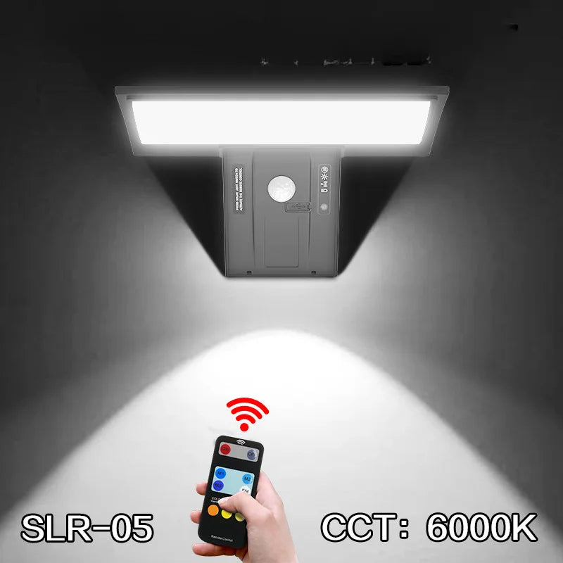 Solargo Lichtpro Lampe Solaire Murale Extérieure | Capteur de Mouvement & 4 Modes | 90 LEDs | Étanche & Extrêmement Lumineux