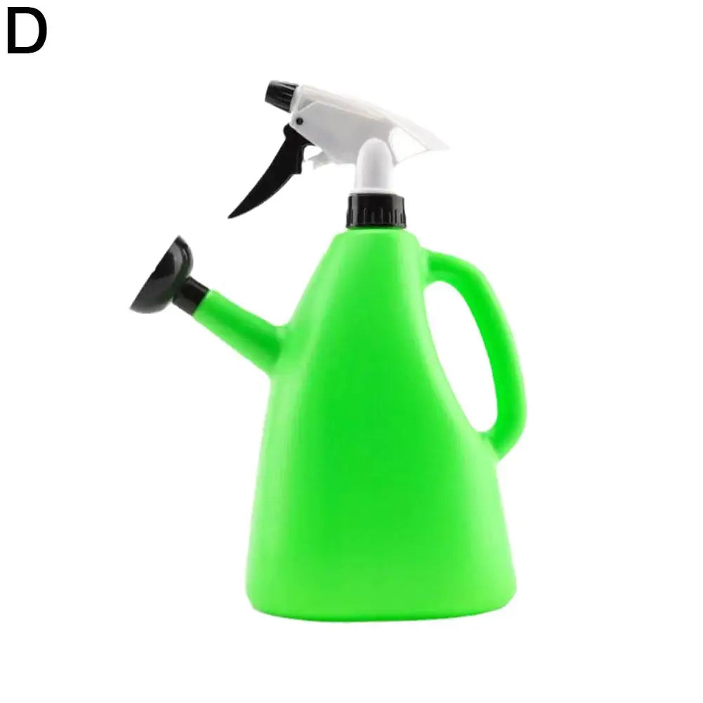 FloraPress Pulvérisateur de jardin 2-en-1 | Pulvérisateur à pression & Arrosoir | 1 Litre | 23×11,8×9,4 cm | Rose/Bleu/Orange/Vert