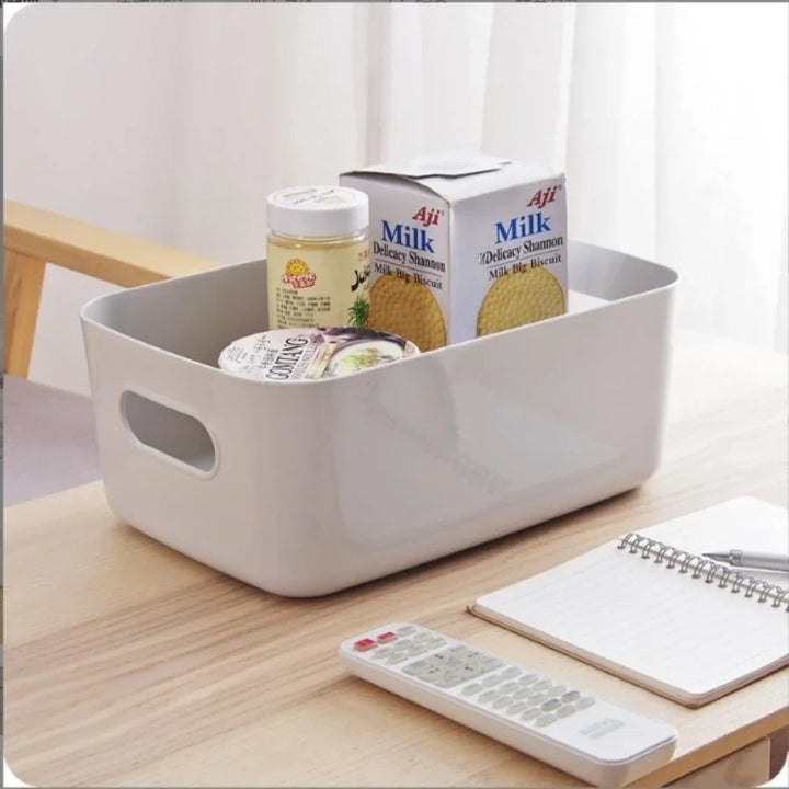 Boîte de rangement Orglino en PP | Empilable & Polyvalente | Pour la salle de bain, la cuisine, le maquillage & le bureau | En 3 tailles & 3 couleurs