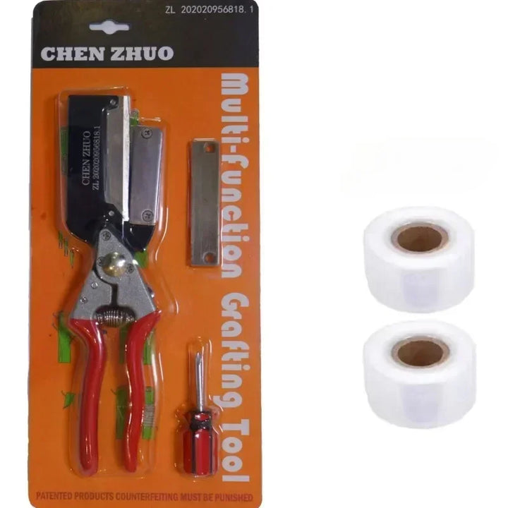 Graftorio Sécateur de greffage pour arbres fruitiers | Pour branches jusqu'à Ø 1,8 cm | Alliage d'aluminium | Greffage et coupe précis