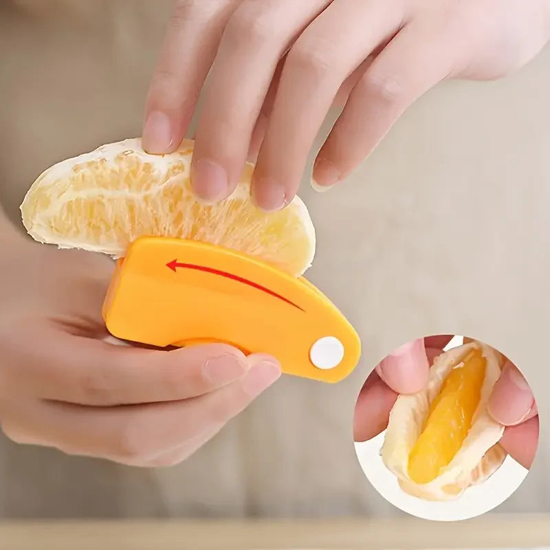 Éplucheur d'Oranges | Lame en Acier Inoxydable | Poignée Ergonomique | 1 Pièce