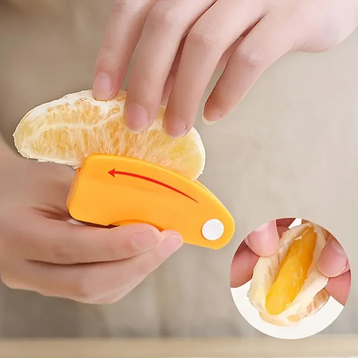 Éplucheur d'Oranges | Lame en Acier Inoxydable | Poignée Ergonomique | 1 Pièce