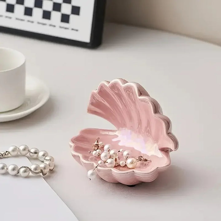 Schmuckschale MarinaShell | Mini Design Coquillage | Céramique | Plateau à bijoux et décoratif
