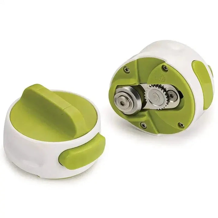 Twisto Ouvre-boîte Compact | Acier Inoxydable & Manuel | Économiseur d'Espace & Portable | Libération Facile