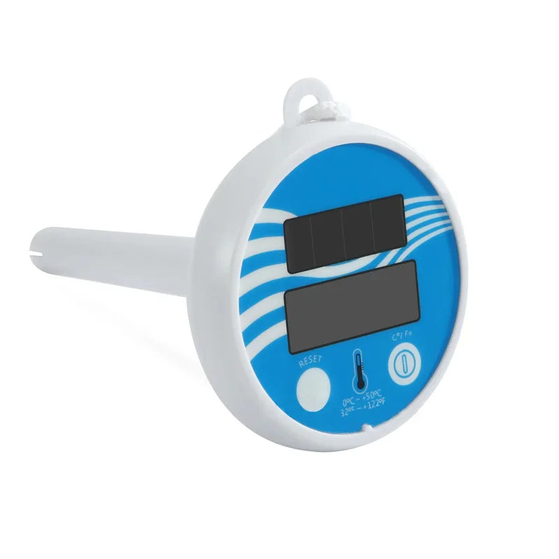 THERMAFLOAT Thermomètre de piscine | Thermomètre flottant pour piscine et spa | Indicateur de température 0–50 °C | Incassable et résistant aux intempéries