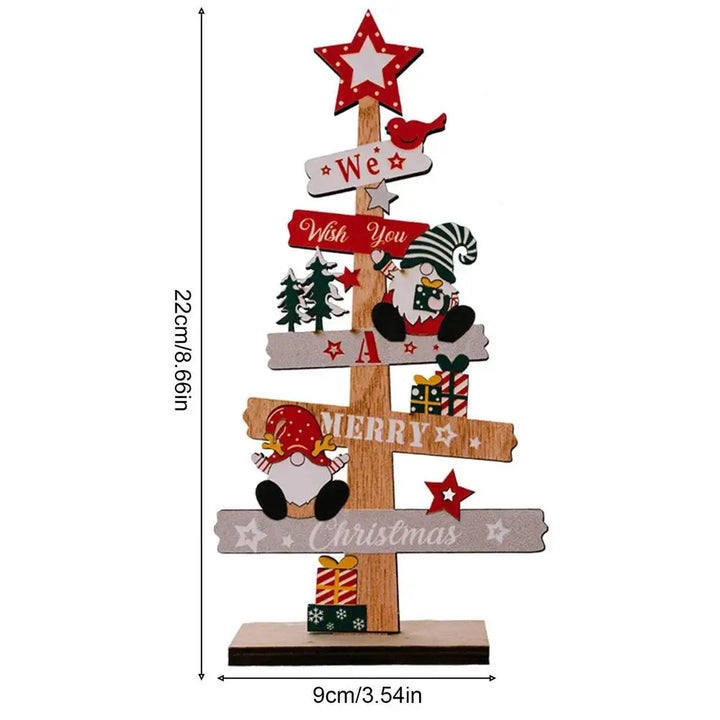 Décoration en bois MerryPine | Mini sapin de Noël avec le Père Noël | DIY déco de table & panneau | Décoration de Noël 2025
