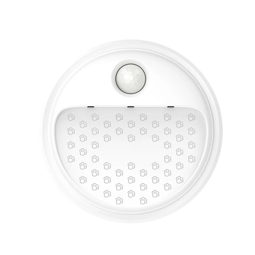 PurrAir Smart Désodorisant | Pour Litière de Chat | Batterie 4000 mAh | Technologie Ozone-Ions | Ø 10,5 × 4 cm