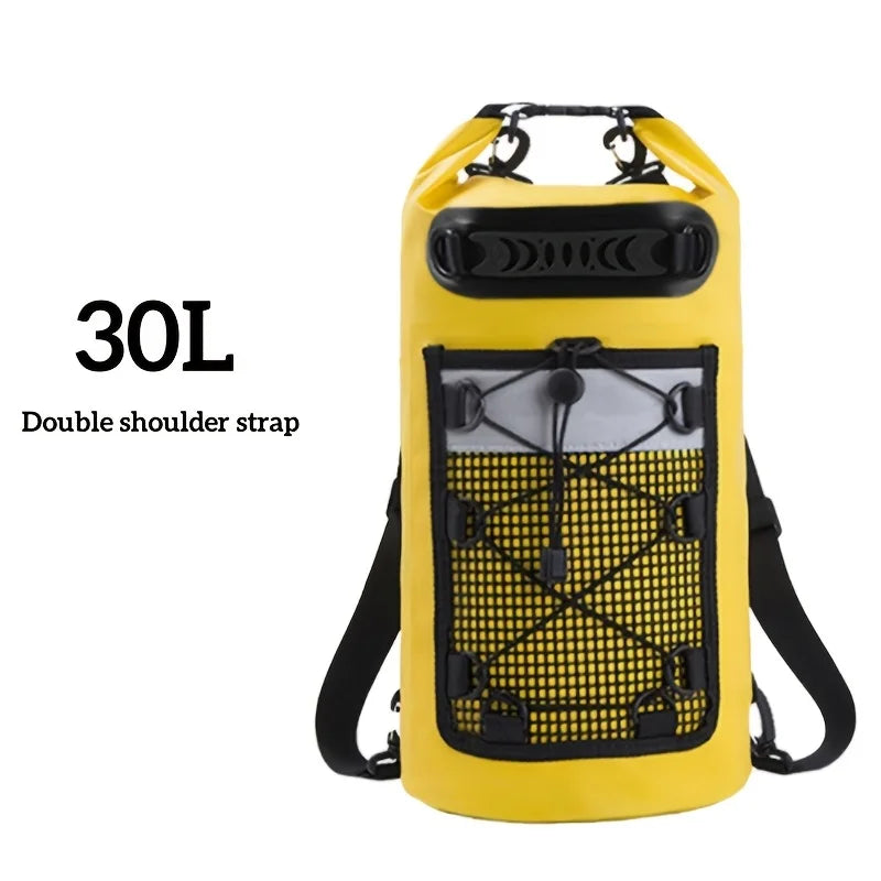 Sac étanche AQUARIX Motion | 10/20/30 L | Rolltop & bandoulière | Pour kayak, plage & trekking