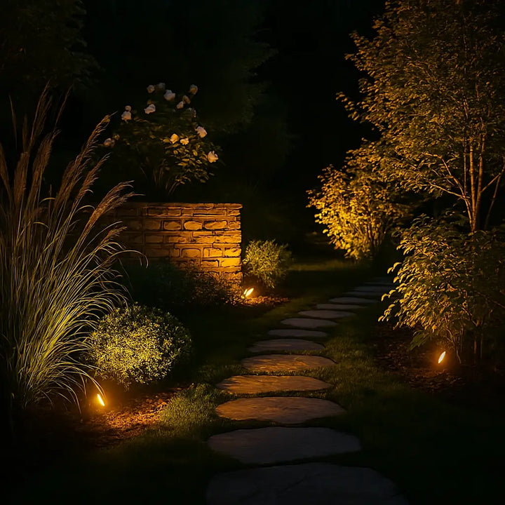 Projecteur de jardin LED solaire