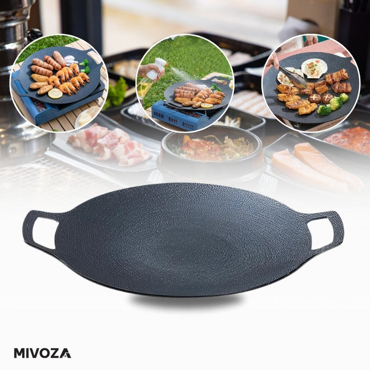 EasyCook - Poêle à griller antiadhésive coréenne durable