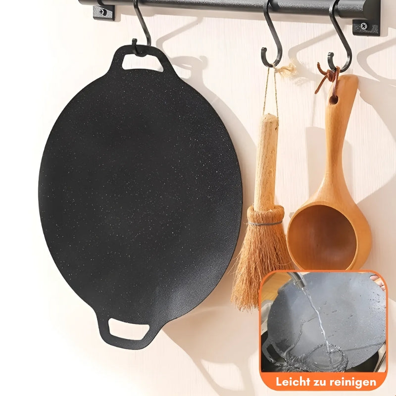 EasyCook - Poêle à griller antiadhésive coréenne durable