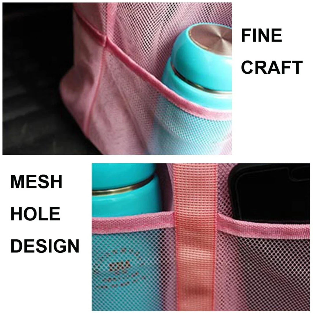 Sac de plage Maréva avec 8 compartiments | Imperméable et respirant | Pour serviettes, jouets, affaires de bain et plus – 70×45×18 cm