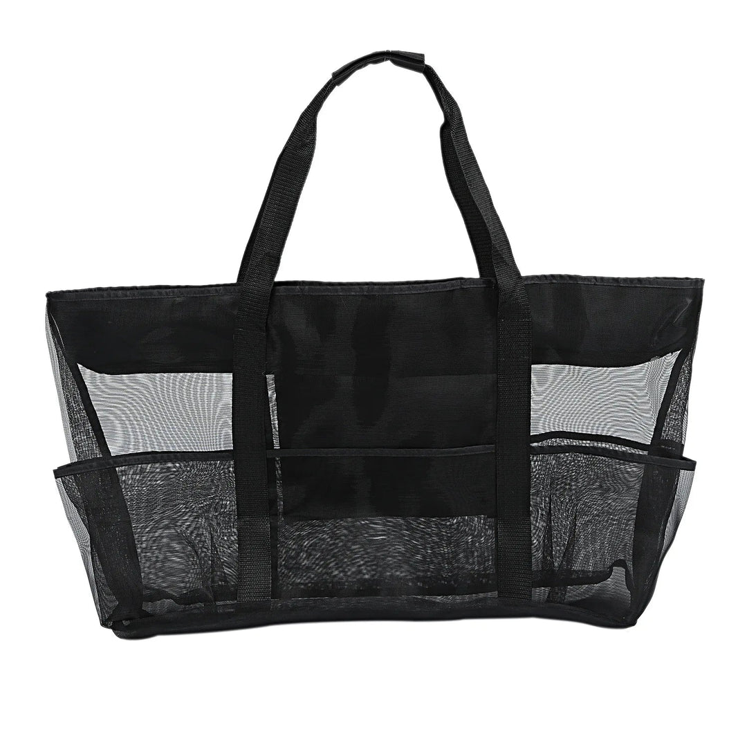 Sac de plage Maréva avec 8 compartiments | Imperméable et respirant | Pour serviettes, jouets, affaires de bain et plus – 70×45×18 cm