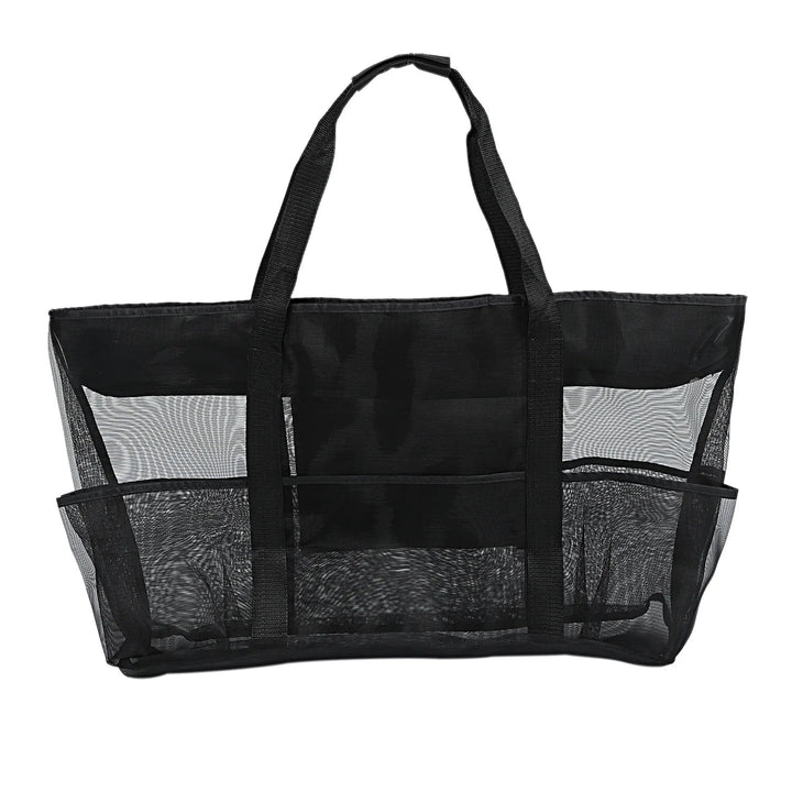 Sac de plage Maréva avec 8 compartiments | Imperméable et respirant | Pour serviettes, jouets, affaires de bain et plus – 70×45×18 cm