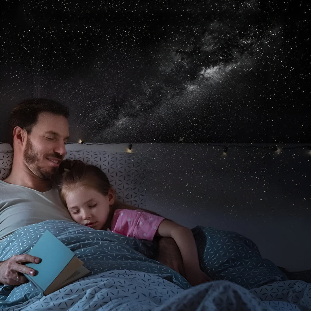 Projecteur Galaxie StellaNova | 13-en-1 Ciel Étoilé | Rotation à 360° & Minuteur | Lampe de Nuit LED