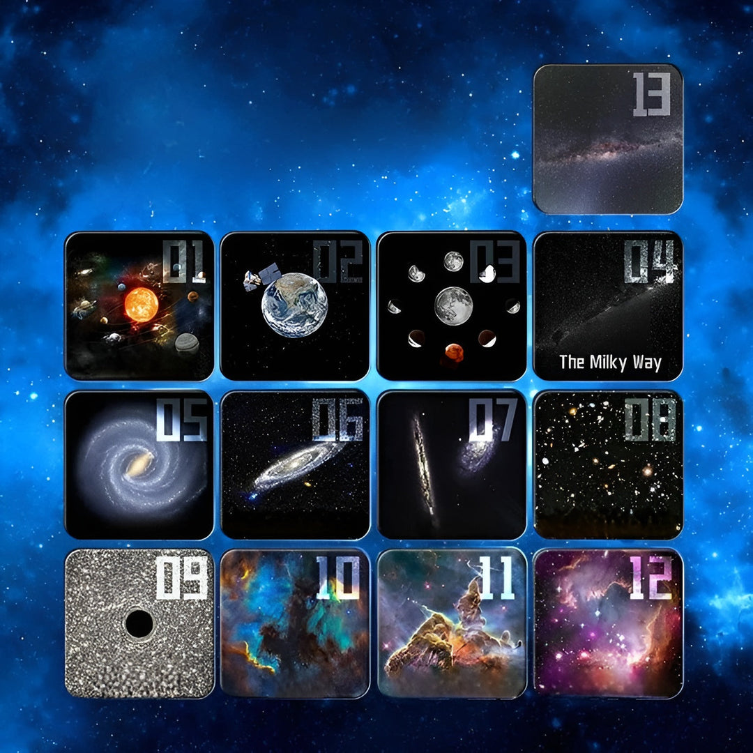 Projecteur Galaxie StellaNova | 13-en-1 Ciel Étoilé | Rotation à 360° & Minuteur | Lampe de Nuit LED