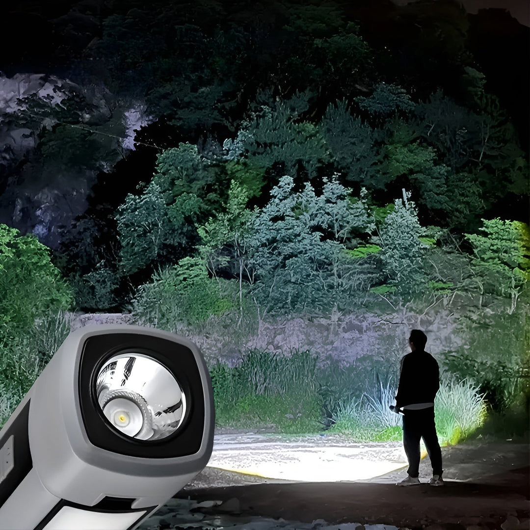 Lixmodo Lampe de Camping LED | Charge USB & Rotation à 360° | Pliable & Résistante aux Intempéries | Rechargeable | Compacte