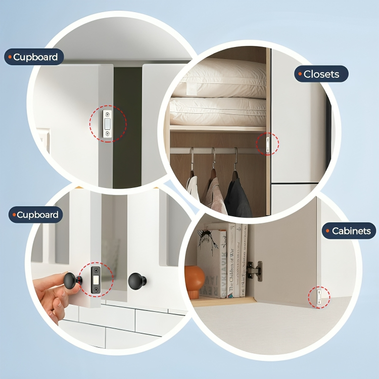 2+2 GRATUIT | LockMate - Ultra magnétique ferme-porte