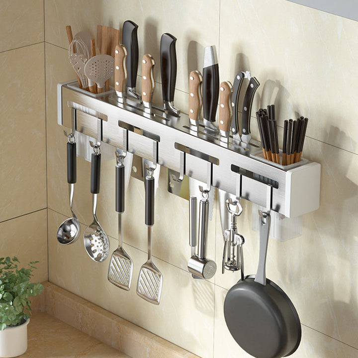 WallBlade - Support de couteau en acier inoxydable sans perçage monté au mur