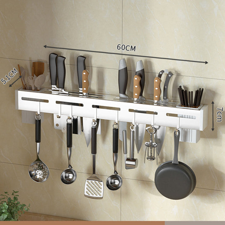 WallBlade - Support de couteau en acier inoxydable sans perçage monté au mur