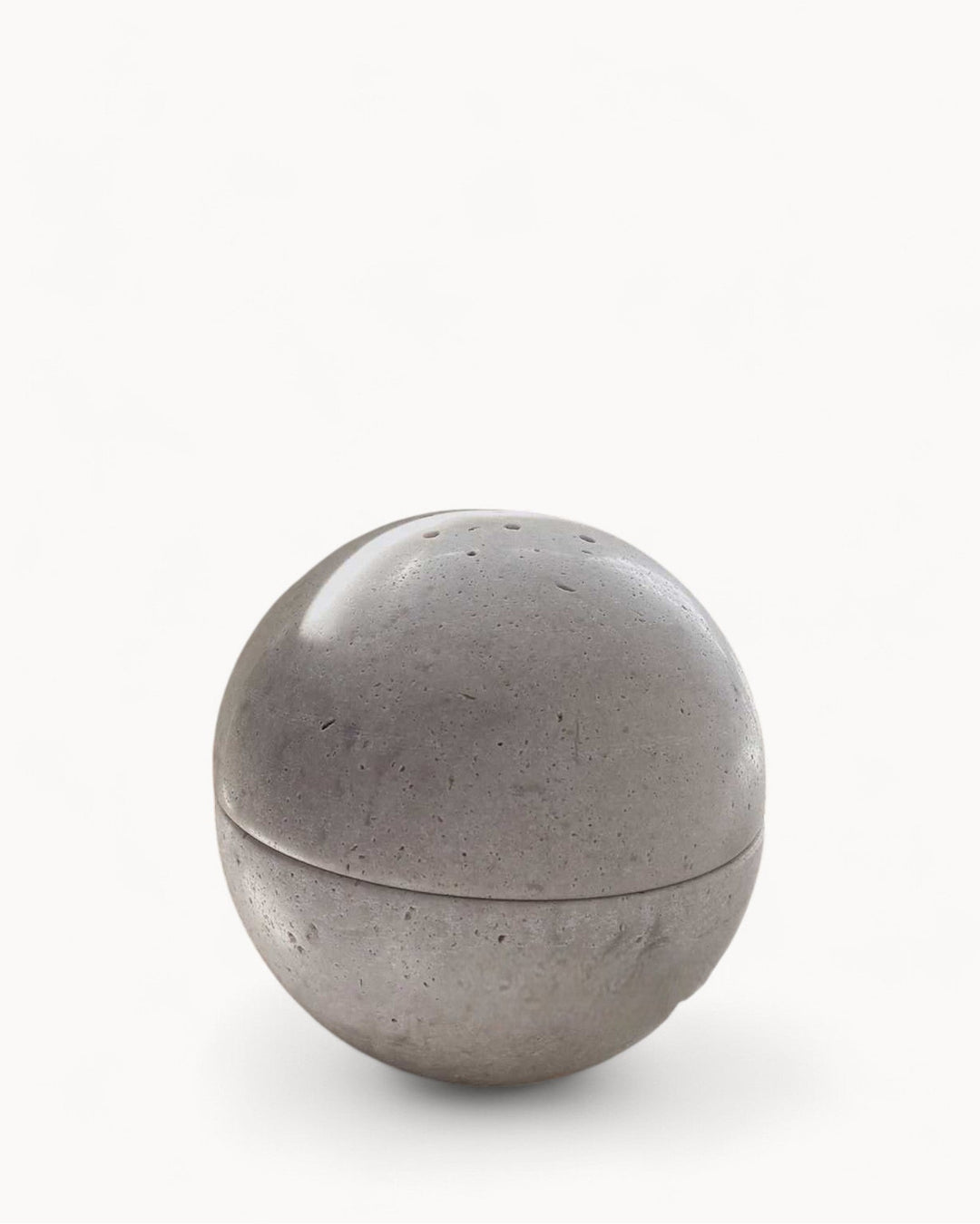 Brûleur d'encens Wabi Sabi - Pierre naturelle de travertin beige, fait main