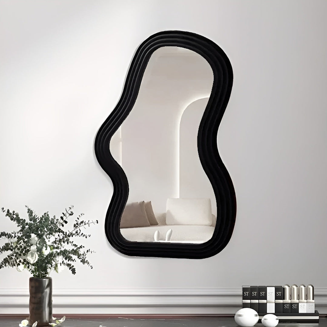 Miroir mural Cloudora | Forme de nuage | Décoratif & Robuste | ABS | 41 x 26 cm