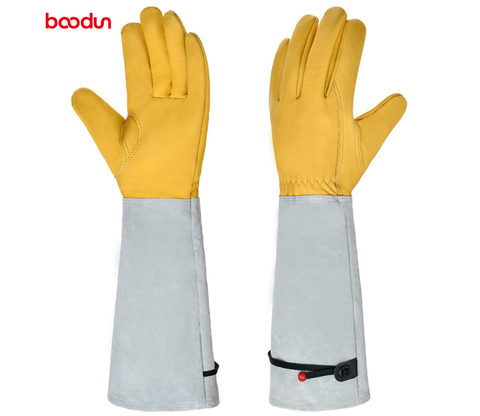Gants de jardin FLORAHAND | Résistants aux épines & respirants | Gants longs pour dames | 1 paire