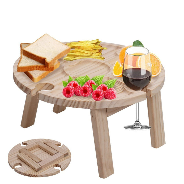 SnackTable – La table pliante tout-en-un, idéale pour des pique-niques parfaits !