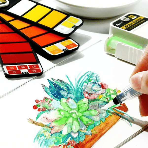 ArtWander - Ensemble de voyage aquarelle pratique