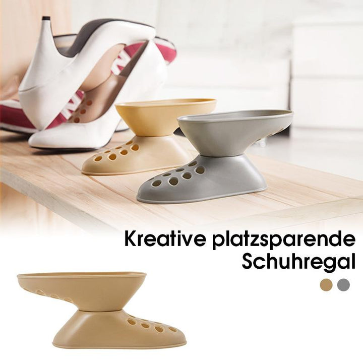 DuoStep – Double rangement pour chaussures dans le plus petit espace possible !