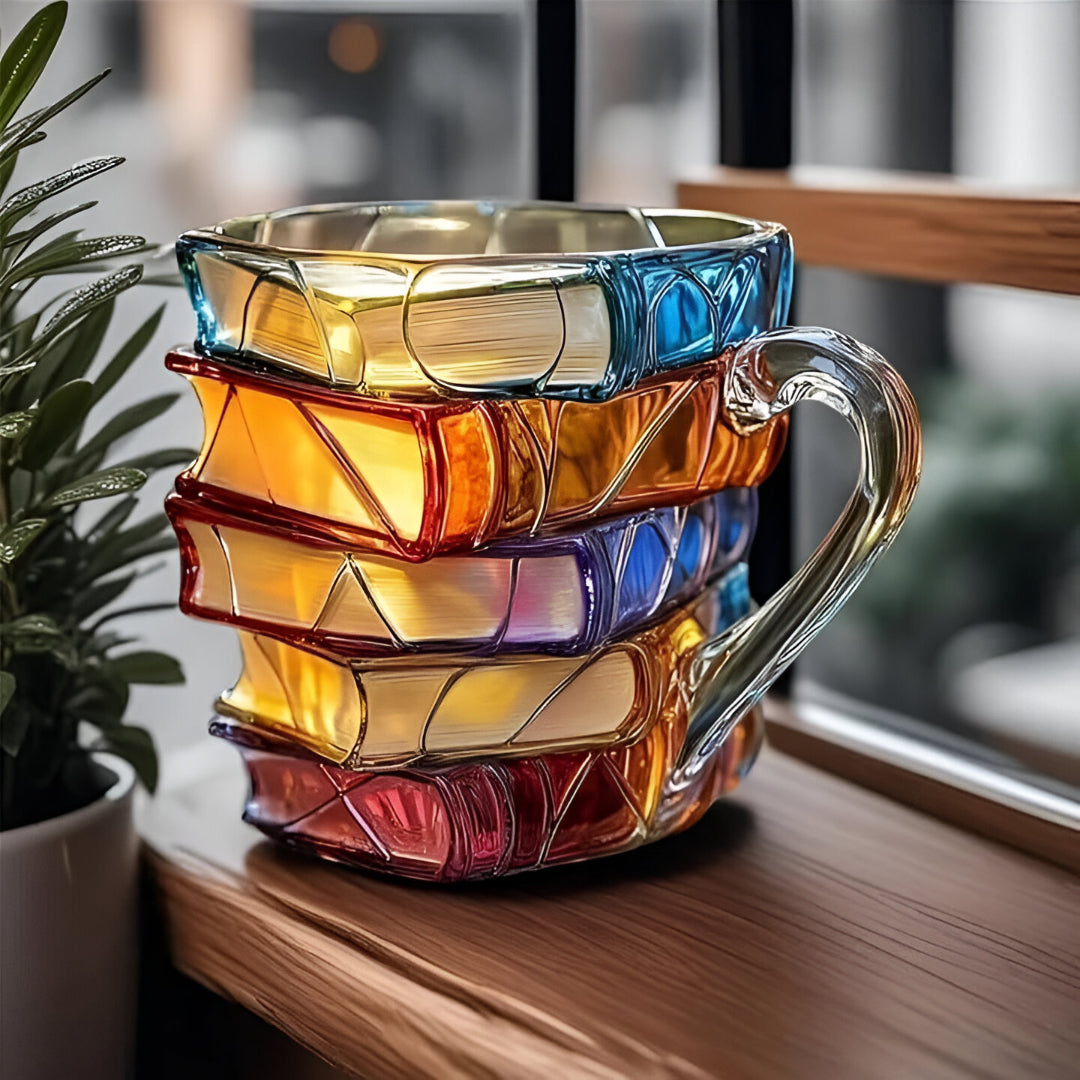 Book Mug | Tasse à café empilable