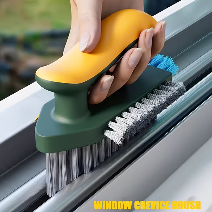 Scrubello Brosse à joints et à sols 2-en-1 | Ergonomique & Robuste | Pour cuisine, salle de bain & espaces de vie