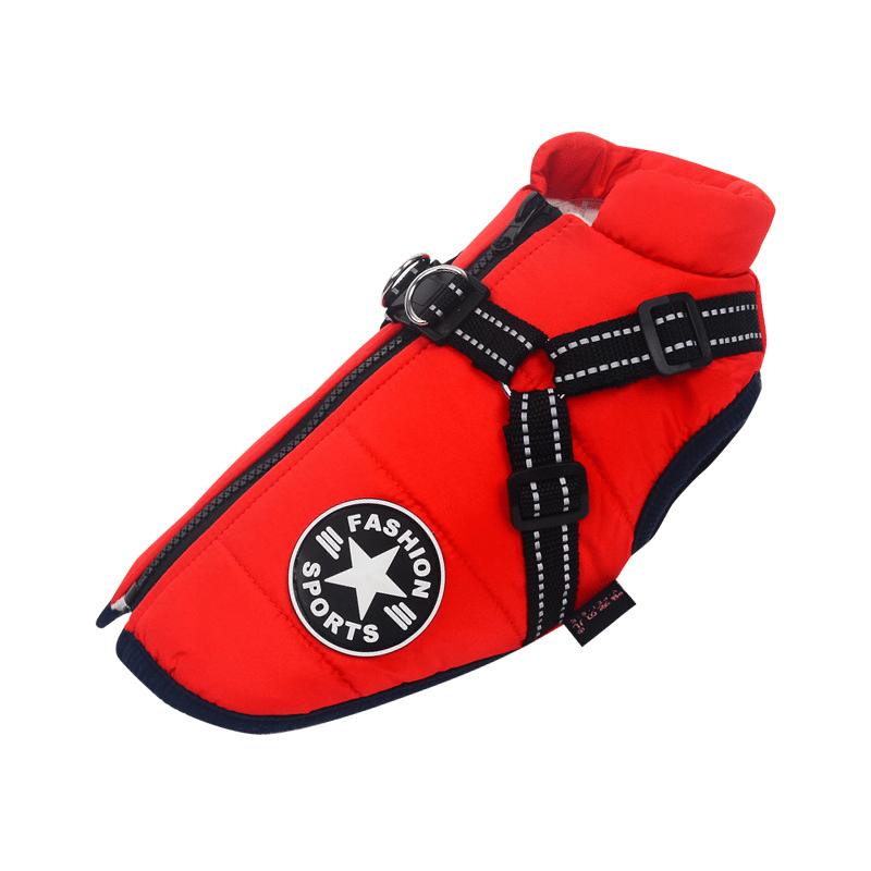 PupGuard - Veste d'hiver pour chien avec harnais