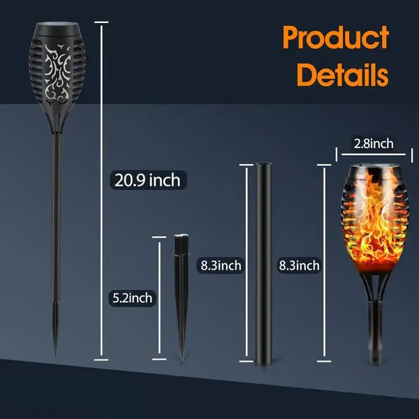 SolarFlame™ – Torches solaires