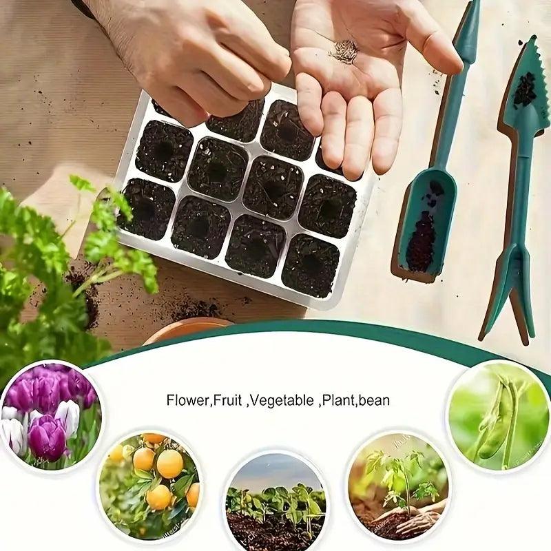 Growmida Kit de Culture Intérieur | Avec Lumière de Plante LED & Couverture d'Humidité Réglable | Station de Semis à 36 Cellules | Inclus Accessoires